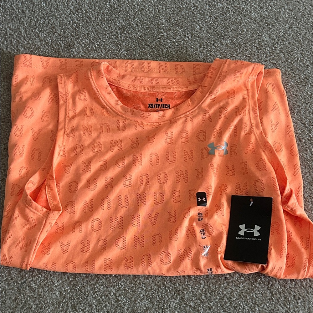 Under Armour Orange Tank Top